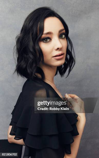 Actress Emma Dumont from FOX's 'The Gifted poses for a portrait during Comic-Con 2017 at Hard Rock Hotel San Diego on July 22, 2017 in San Diego,...