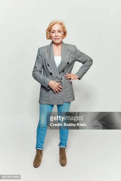 Actress Holland Taylor from AT&T AUDIENCE's 'Mr. Mercedes' poses for a portrait during Comic-Con 2017 at Hard Rock Hotel San Diego on July 23, 2017...