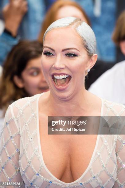 Aisleyne Horgan-Wallace attends the "Valerian And The City Of A Thousand Planets" European Premiere at Cineworld Leicester Square on July 24, 2017 in...