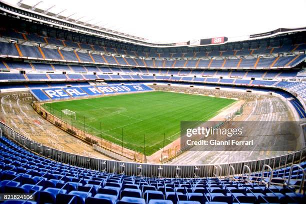 The soccer stadium 'Santiago Bernabeu' of the 'Real Madrid' Madrid, Spain.