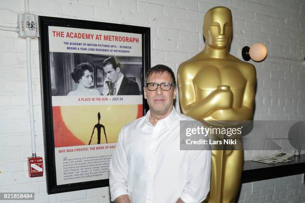 American Screenwriter Richard LaGravenese attends the screening of A Place in the Sun: The Cinema of George Stevens hosted by The Academy of Motion...