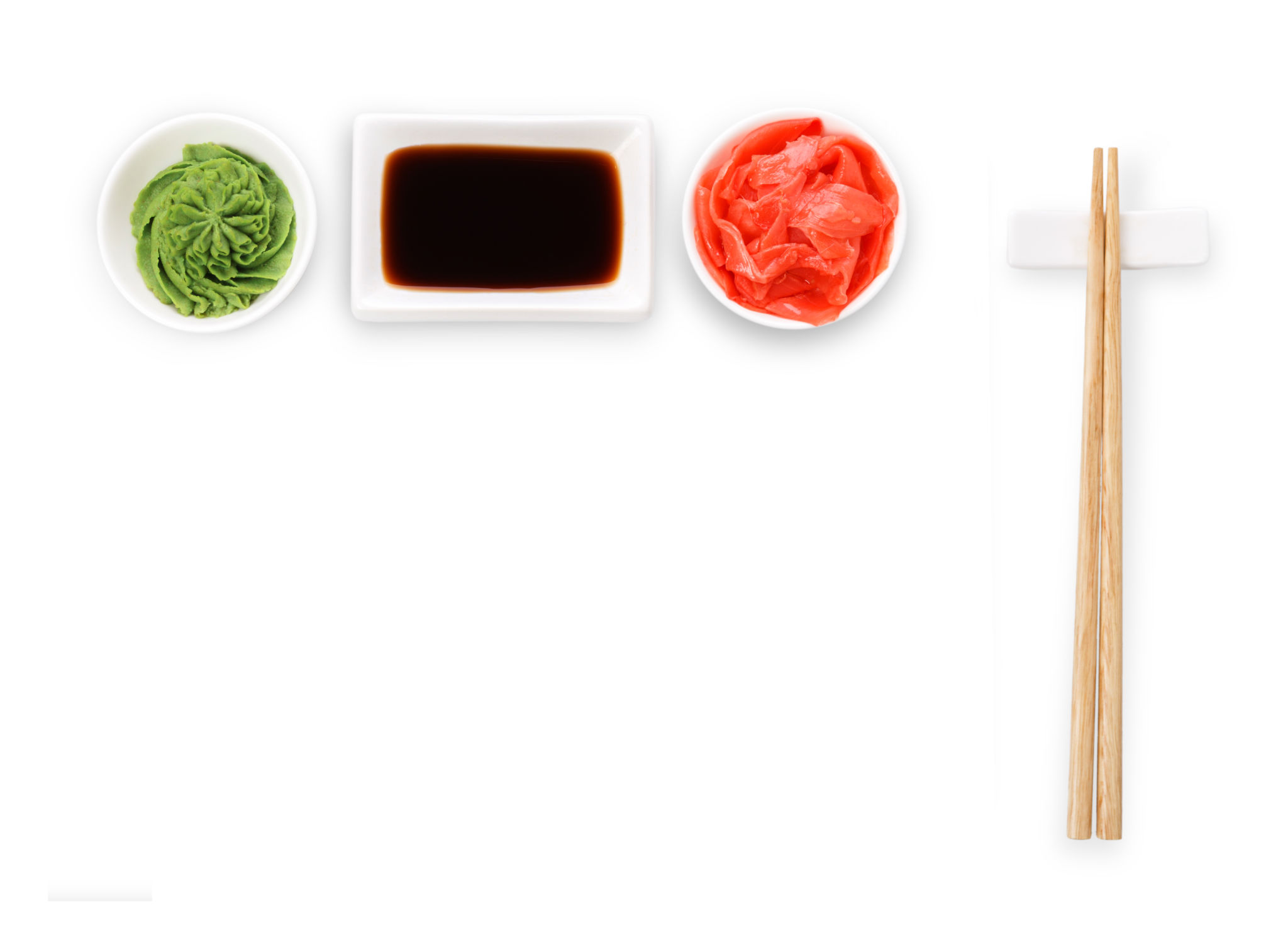 soy sauce wasabi