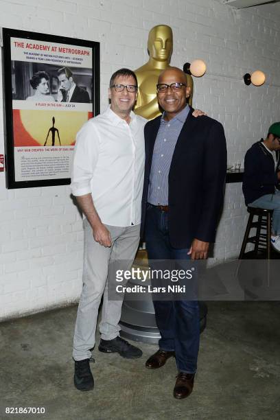 American Screenwriter Richard LaGravenese and Academy of Motion Picture Arts and Sciences Director of Programs and Membership in New York Patrick...