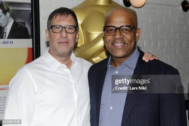 American Screenwriter Richard LaGravenese and Academy of Motion Picture Arts and Sciences Director of Programs and Membership in New York Patrick...