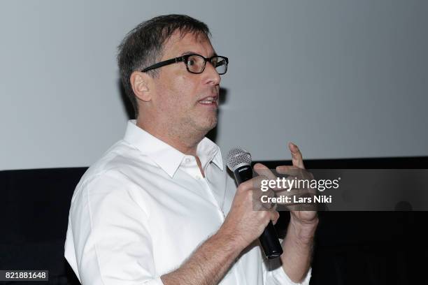 American Screenwriter Richard LaGravenese addresses the audience during the screening of A Place in the Sun: The Cinema of George Stevens hosted by...