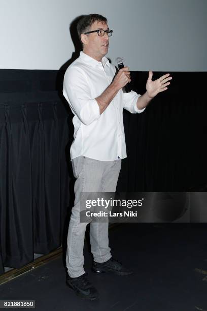 American Screenwriter Richard LaGravenese addresses the audience during the screening of A Place in the Sun: The Cinema of George Stevens hosted by...