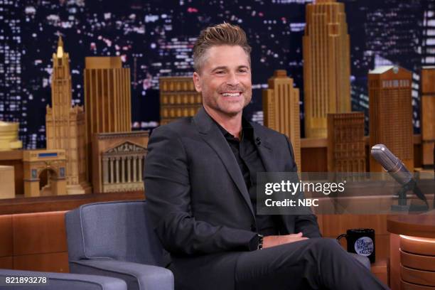Episode 0710 -- Pictured: Actor Rob Lowe during an interview on July 24, 2017 --