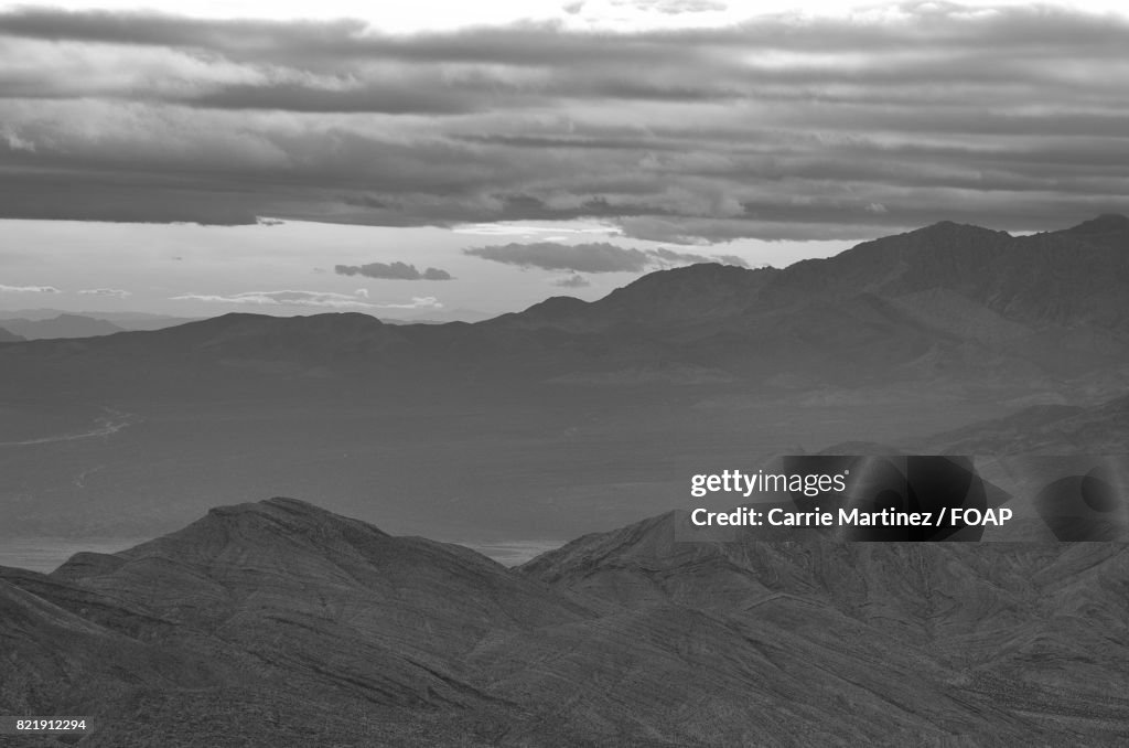 Cloudscape over the mountain