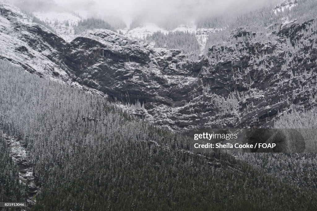 View of a rocky mountain