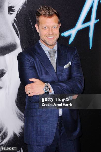 Director David Leitch attends the premiere of 'Atomic Blond' at the Ace Theater on July 24, 2017 in Los Angeles, California.