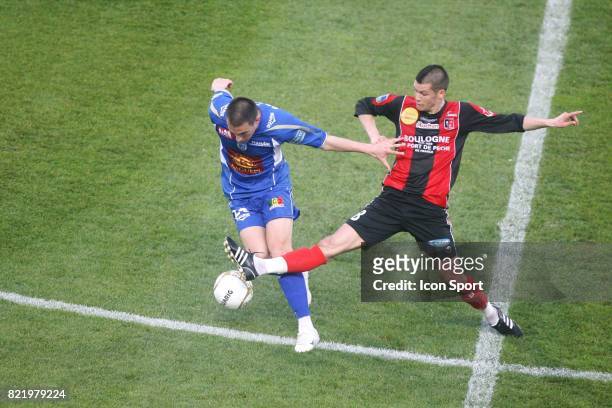 Vincent GRAGNIC / Johan RAMARE - - Troyes / Boulogne sur Mer - 35 eme journee de Ligue 2,