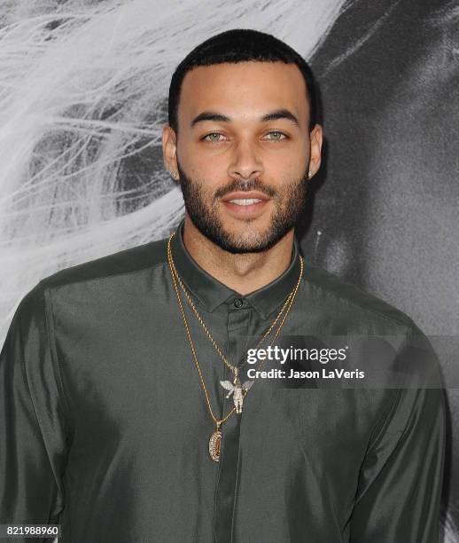 Don Benjamin attends the premiere of "Atomic Blonde" at The Theatre at Ace Hotel on July 24, 2017 in Los Angeles, California.