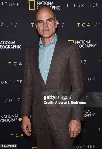 Actor Michael Kelly attends the 2017 Summer TCA Tour National Geographic Party at The Waldorf Astoria Beverly Hills on July 24, 2017 in Beverly...