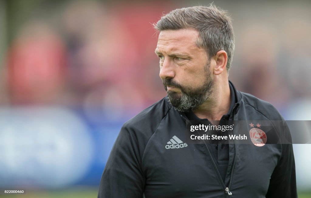 Brechin City v Aberdeen - Pre Season Friendly