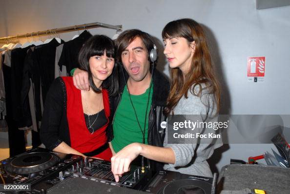 Tania Mathieu DJ Cecile From Putafranges, Pierre Mathieu and DJ Tania Bruna Rosso ...
