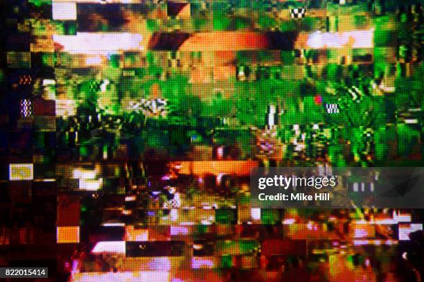 digital television interference pattern - corruption abstract stock pictures, royalty-free photos & images