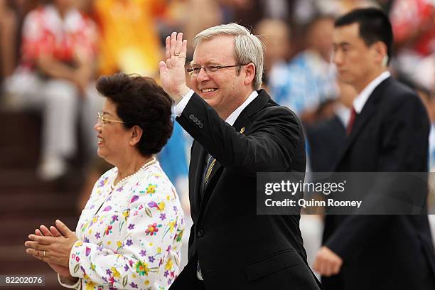 Kevin Rudd Flag 210 Australian Flag Raising Stock Photos, High-Res Pictures, and Images ...