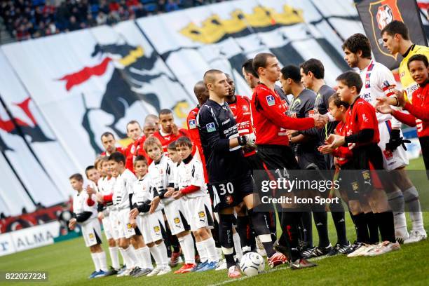 Simon POUPLIN / Bruno CHEYROU - - Rennes / Lyon - 15eme journee de Ligue 1,