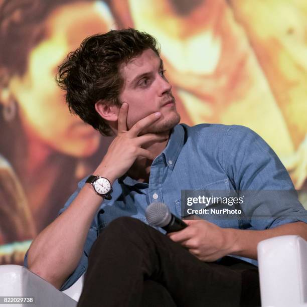 Daniel Sharman attends 'Fear The Walking Dead' photocall at Callao Cinema on July 24, 2017 in Madrid, Spain.
