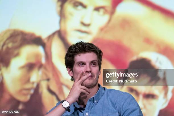 Daniel Sharman attends 'Fear The Walking Dead' photocall at Callao Cinema on July 24, 2017 in Madrid, Spain.