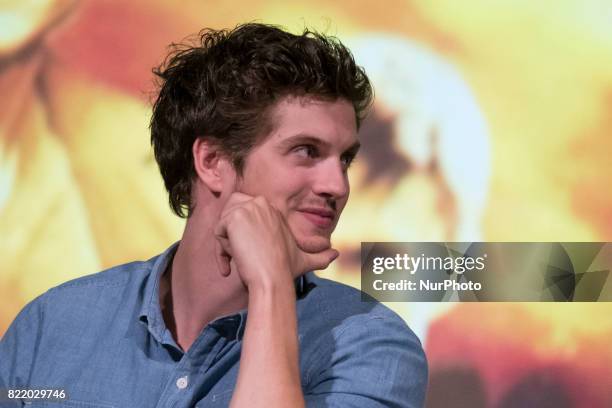 Daniel Sharman attends 'Fear The Walking Dead' photocall at Callao Cinema on July 24, 2017 in Madrid, Spain.