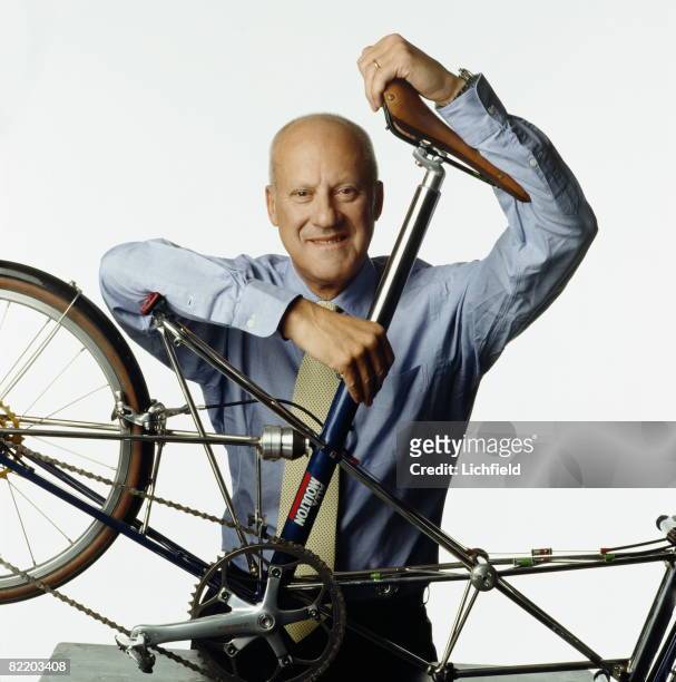 British architect and designer Sir Norman Foster, photographed in the Studio on 18th May 1998. .