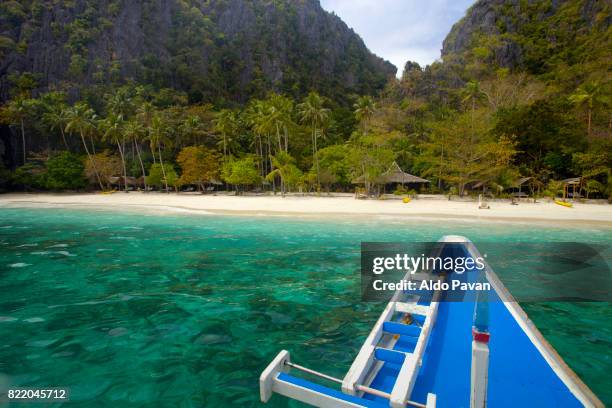 philippines, bacuit archipelago, el nido - palawan stock pictures, royalty-free photos & images