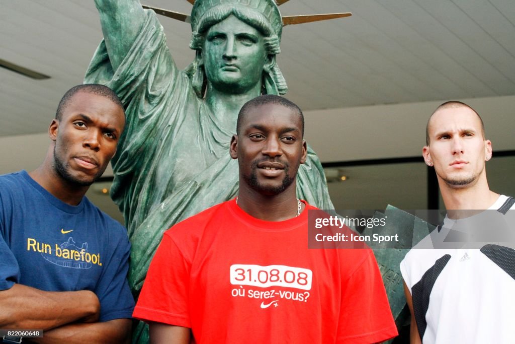 Lashawn Merritt / Ladji Doucoure / Jeremy Wariner