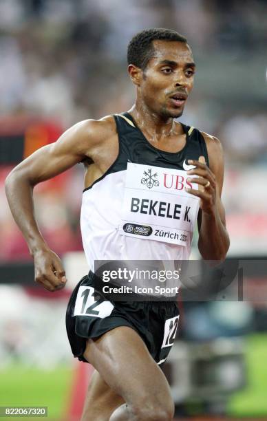 Kenenisa BEKELE - - 5000m - Meeting de Zurich - Golden league,