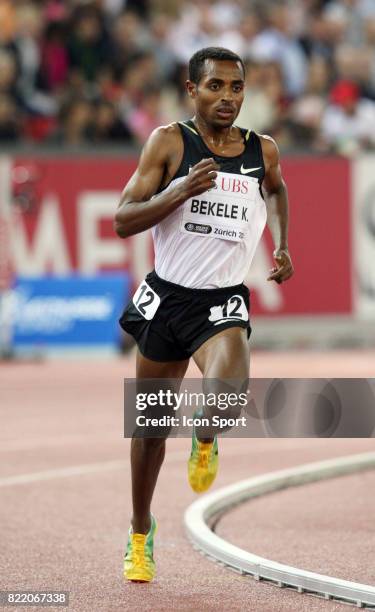 Kenenisa BEKELE - - 5000m - Meeting de Zurich - Golden league,