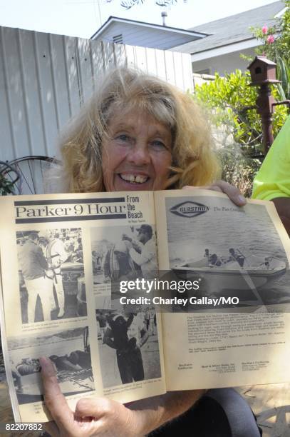 LaDonna Davis at home on July 29, 2008 in West Covina, California.