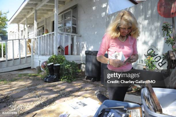 LaDonna Davis at home on July 29, 2008 in West Covina, California.