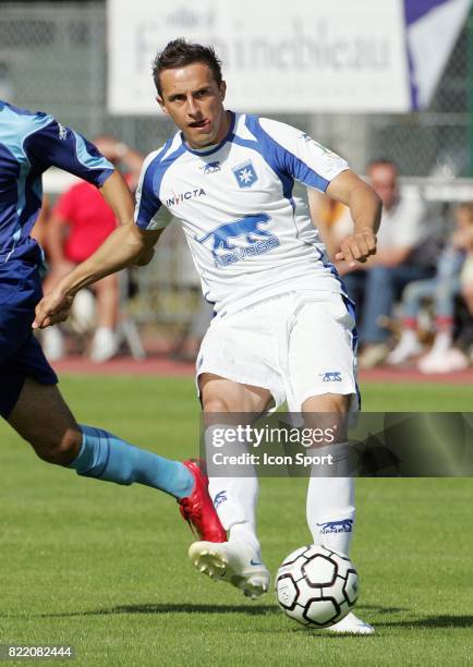 Dariusz DUDKA - - Auxerre / Le Havre 1-1a Fontainebleau - Match amical - Ligue 1 -