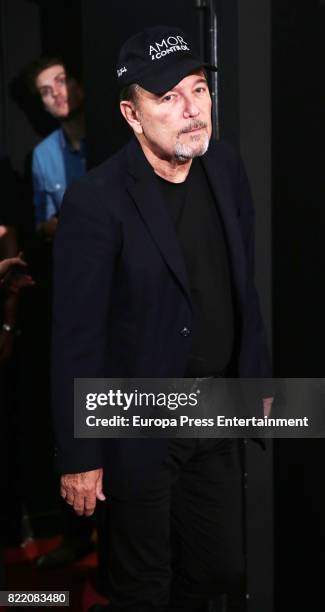 Ruben Blades attends 'Fear The Walking Dead' photocall at Callao Cinema on July 24, 2017 in Madrid, Spain.