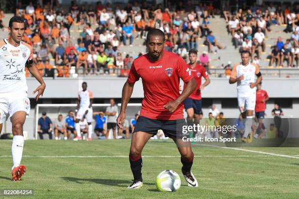 Jonathan Iglesias during the friendly match between Montpellier Herault and Clermont foot on July 19, 2017 in Millau, France.