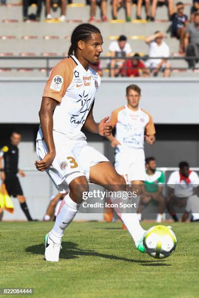 Daniel Congre during the friendly match between Montpellier Herault and Clermont foot on July 19, 2017 in Millau, France.