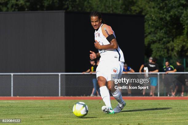 Daniel Congre during the friendly match between Montpellier Herault and Clermont foot on July 19, 2017 in Millau, France.