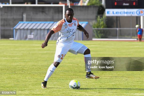 Jerome Roussillon during the friendly match between Montpellier Herault and Clermont foot on July 19, 2017 in Millau, France.