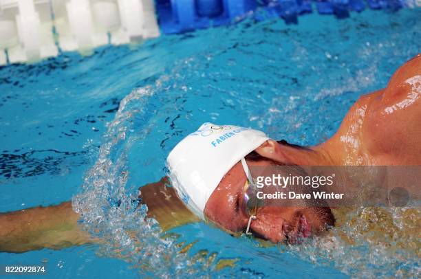Fabien GILOT - - Presentation de l''equipe de France de natation pour les jeux Olympiques de Pekin - Colombes,