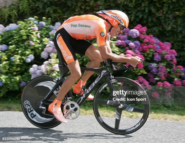 Mikel ASTARLOZA - - Tour de France 2008 - Etape 20 - Contre la montre de Saint-Amand-Montrond,