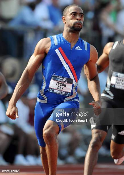 Tyson GAY - - 100m - Selection Americaine pour le Jeux Olympiques de Pekin 2008 - Oregon,