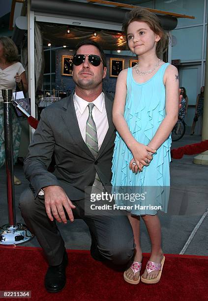 Actors Luke Wilson and Morgan Lily arrive at the premiere of Overture Films' "Henry Poole Is Here" held at ArcLight Cinemas August 7, 2008 in Los...