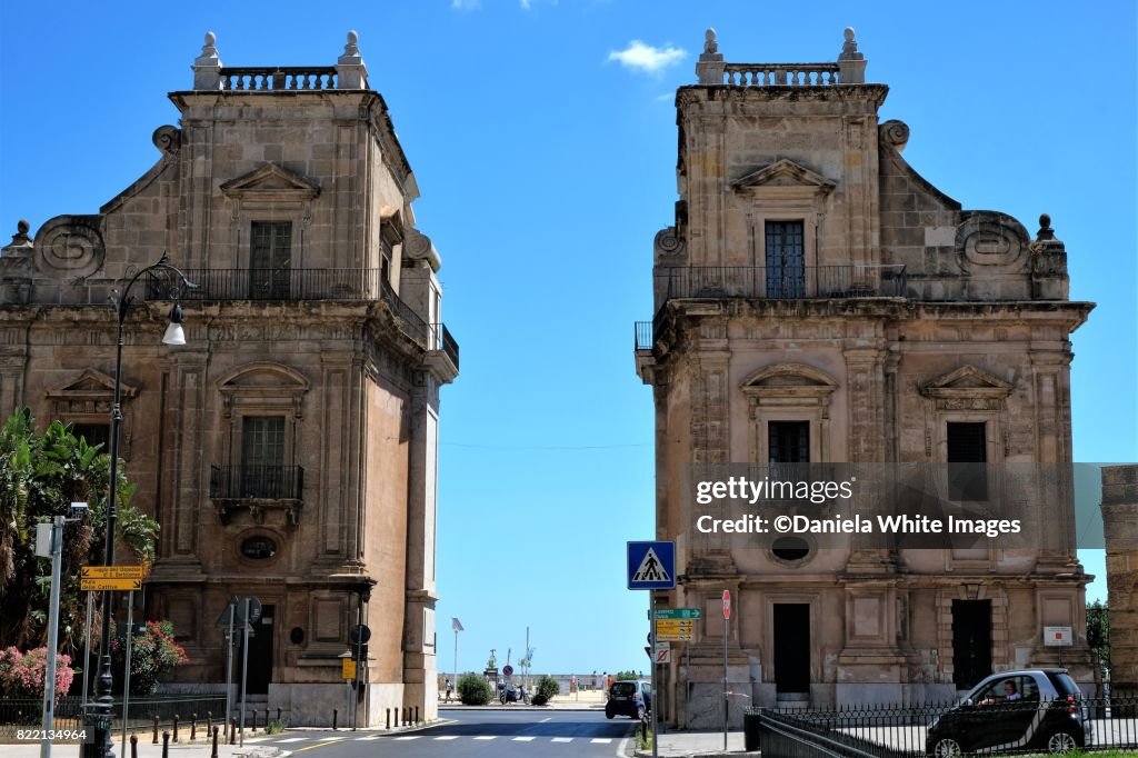 Italy, Sicily, Palermo, Porta Felice,