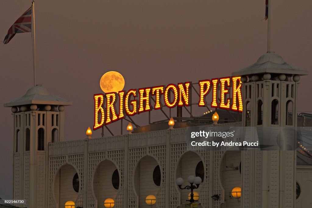 Palace Pier, Brighton, East Sussex, United Kingdom