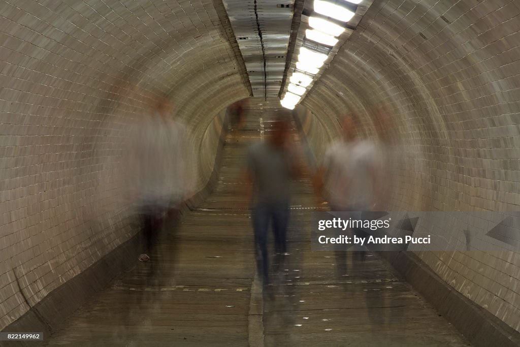 Greenwich foot tunnel, London, United Kingdom