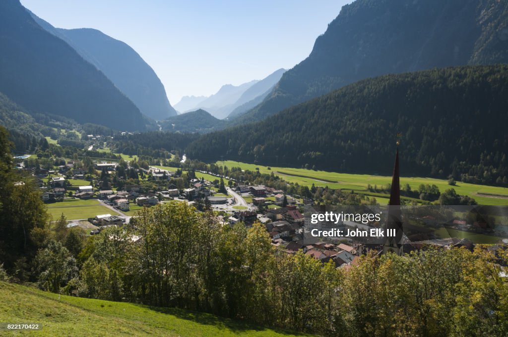 View of Oetz, Austria