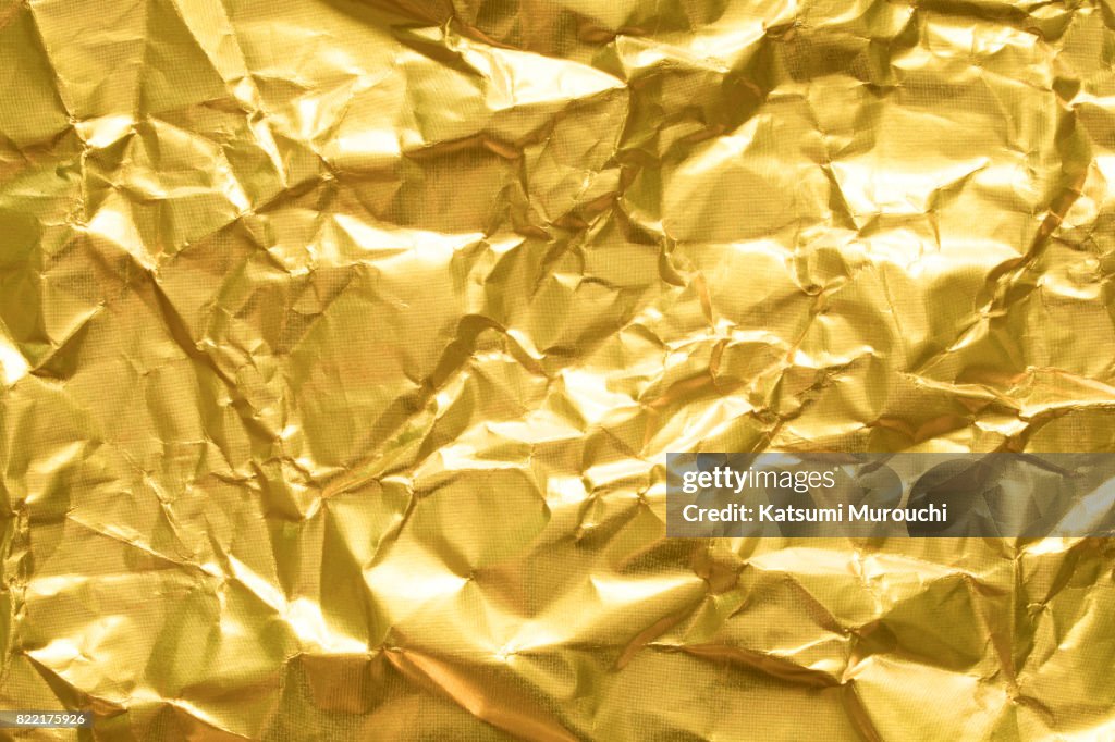 Gold paper texture background