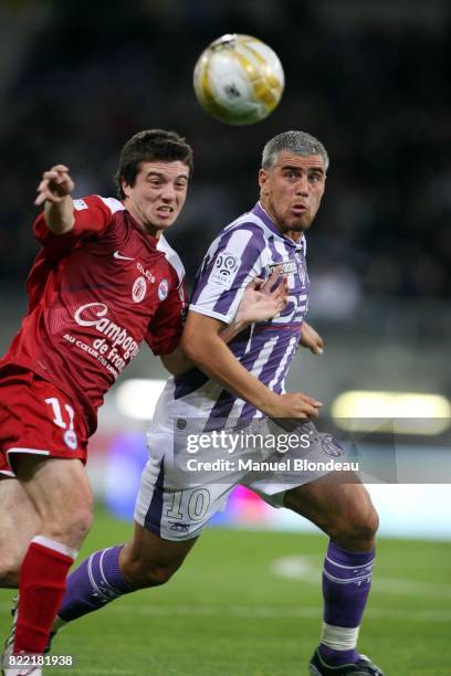 Gregory PROMENT / Bryan BEGOUGNOUX - - Toulouse / Caen - 12eme journee de Ligue 1,