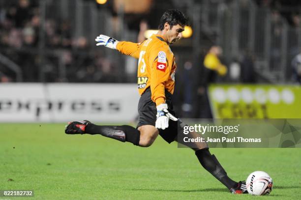 Lionel LETIZI - 01 .11.2008 - Nice / PSG - 12eme journee de Ligue 1 -