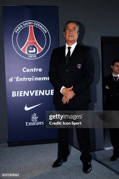Charles VILLENEUVE - - Inauguration du Nouveau Centre d'entrainement du PSG - Saint Germain en Laye - Camp des Loges -